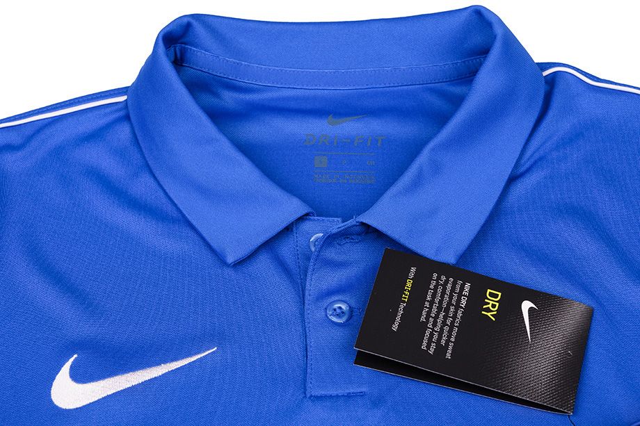 Nike dziecięcy strój sportowy koszulka spodenki Dry Park 20 Polo Youth BV6903 463/BV6865 010