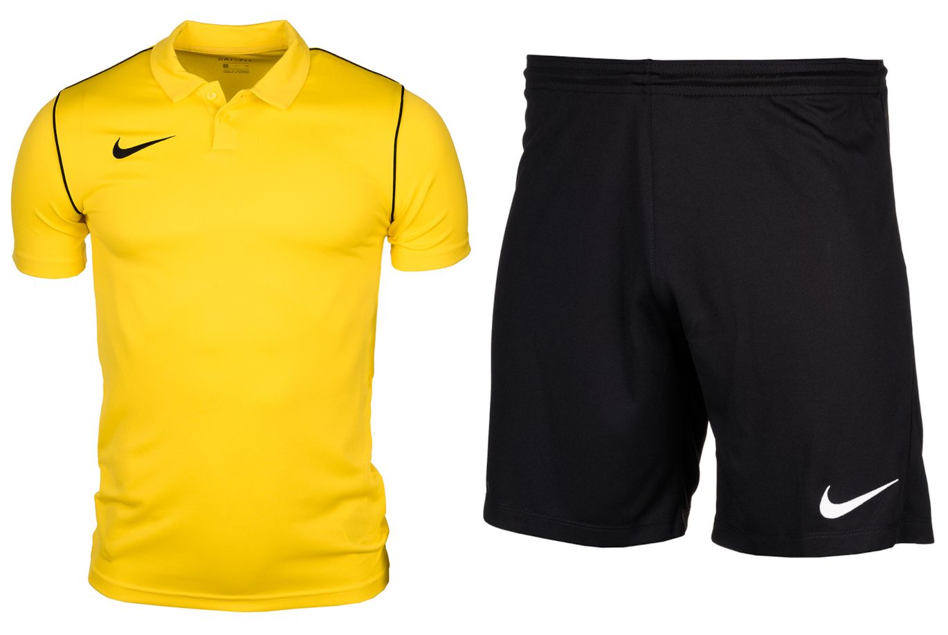 Nike dziecięcy strój sportowy koszulka spodenki Dry Park 20 Polo Youth BV6903 719/BV6865 010