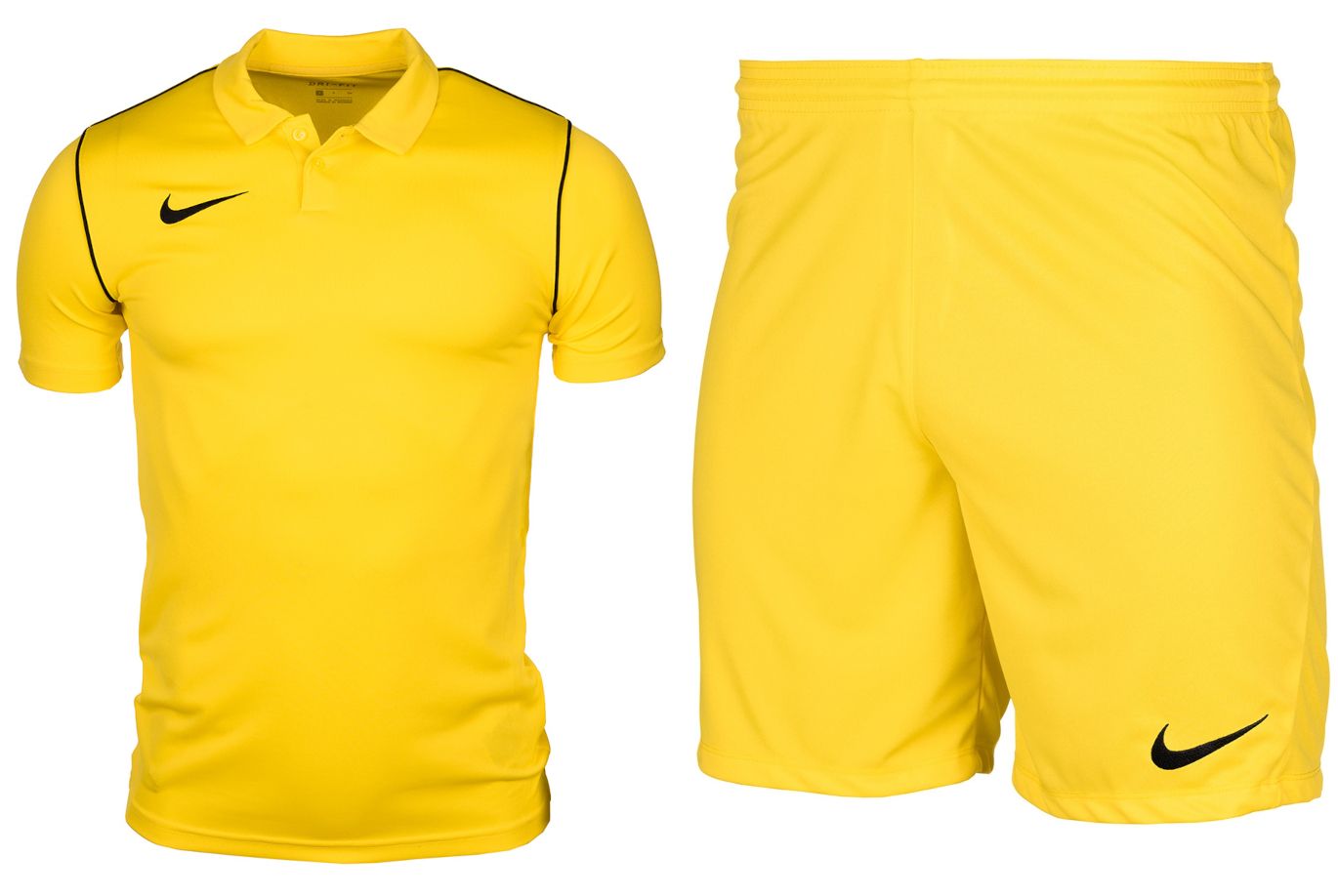 Nike dziecięcy strój sportowy koszulka spodenki Dry Park 20 Polo Youth BV6903 719/BV6865 719