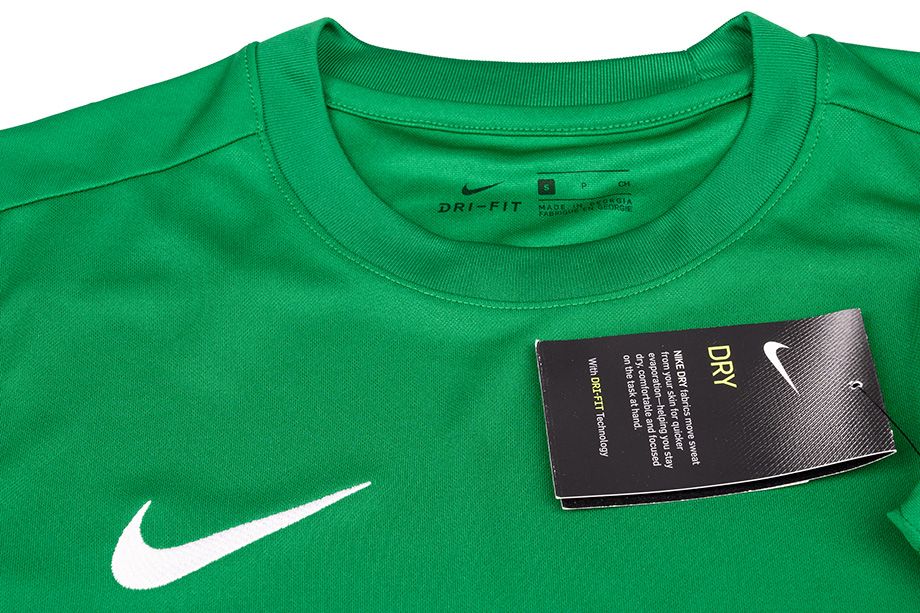 Nike dziecięcy strój sportowy koszulka spodenki Dry Park VII JSY SS BV6741 302/BV6865 010