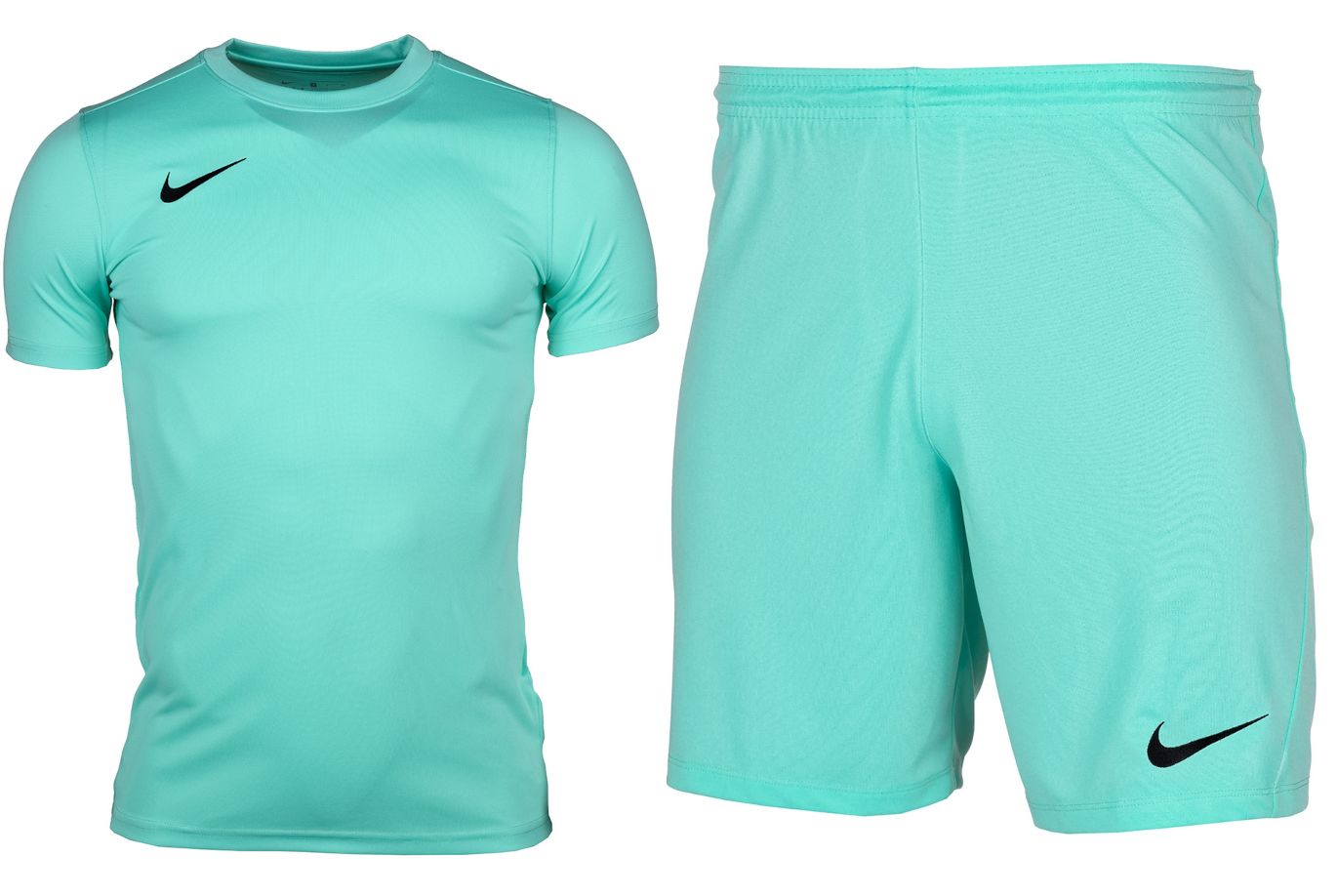 Nike dziecięcy strój sportowy koszulka spodenki Dry Park VII JSY SS BV6741 354/BV6865 354