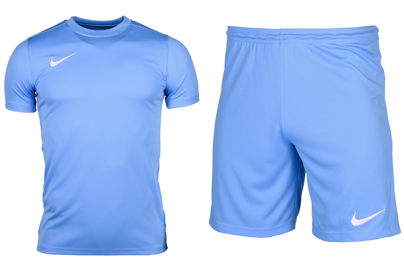 Nike dziecięcy strój sportowy koszulka spodenki Dry Park VII JSY SS BV6741 412/BV6865 412