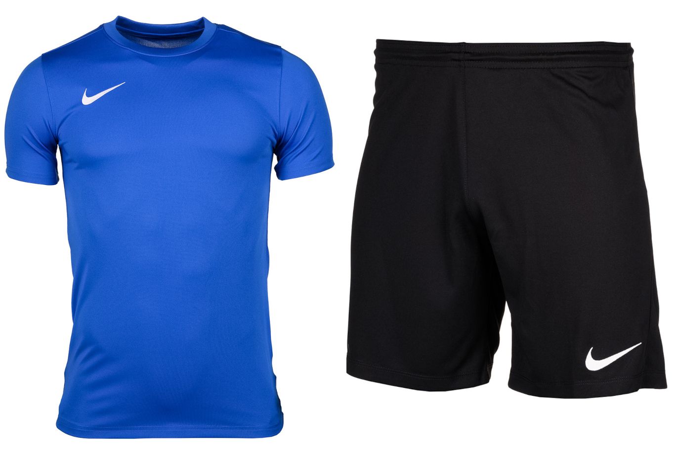 Nike dziecięcy strój sportowy koszulka spodenki Dry Park VII JSY SS BV6741 463/BV6865 010