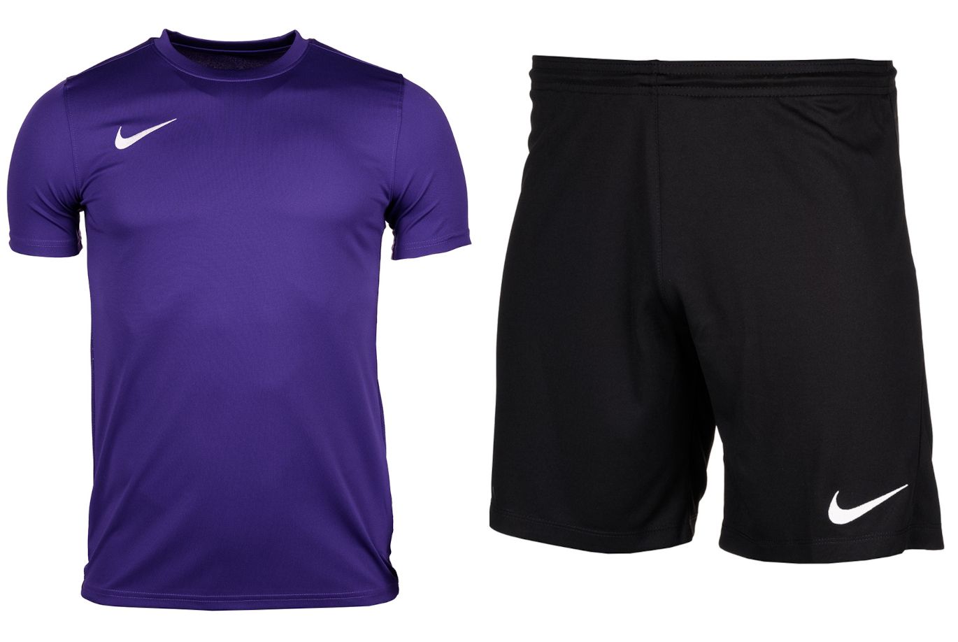 Nike męski strój sportowy koszulka spodenki Dry Park VII JSY SS BV6708 547/BV6855 010