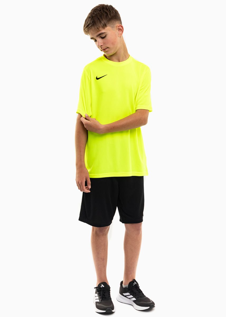 Nike dziecięcy strój sportowy koszulka spodenki Dry Park VII JSY SS BV6741 702/BV6865 010 Nike dziecięcy strój sportowy koszulka spodenki Dry Park VII JSY SS BV6741 702/BV6865 010