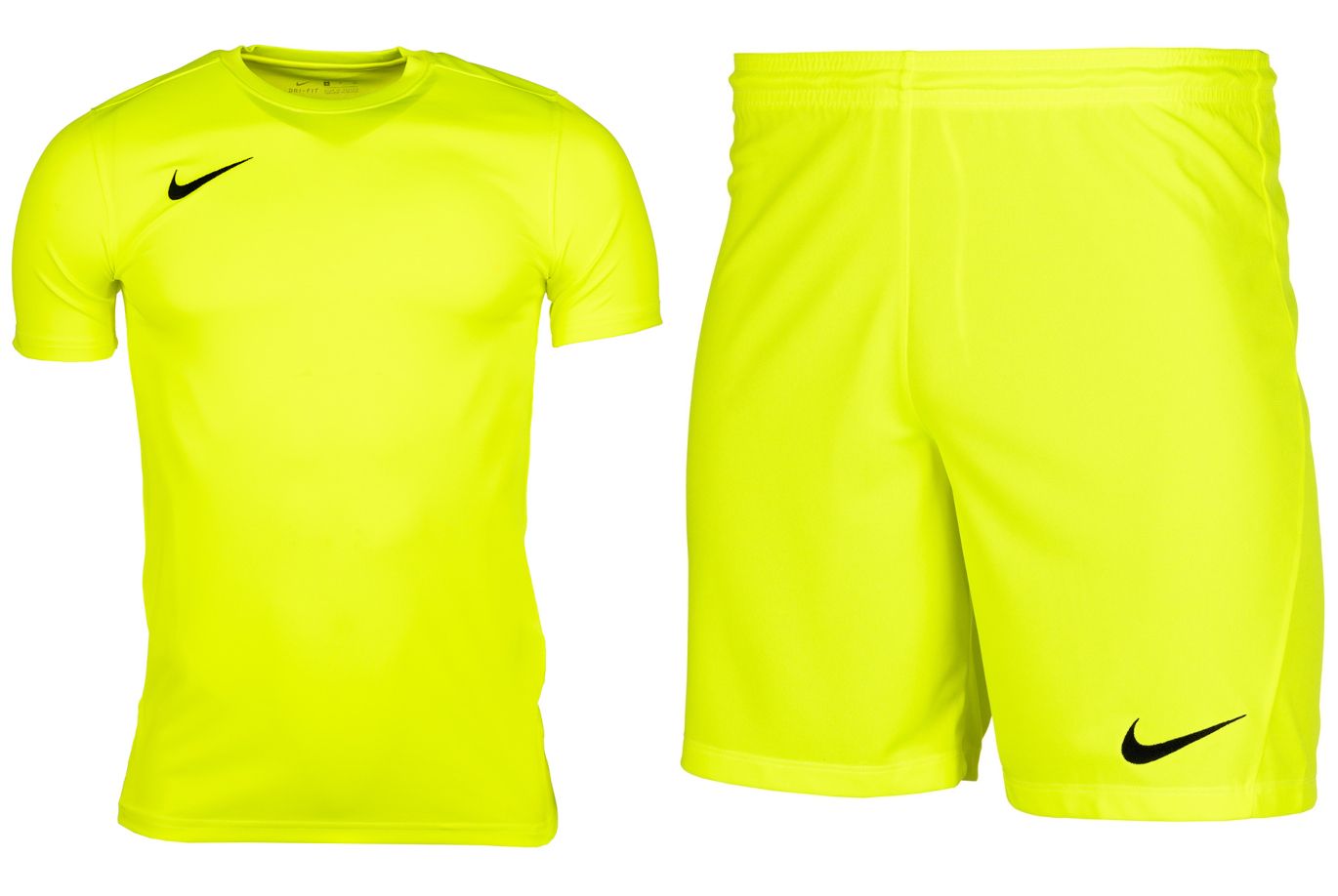 Nike dziecięcy strój sportowy koszulka spodenki Dry Park VII JSY SS BV6741 702/BV6865 702