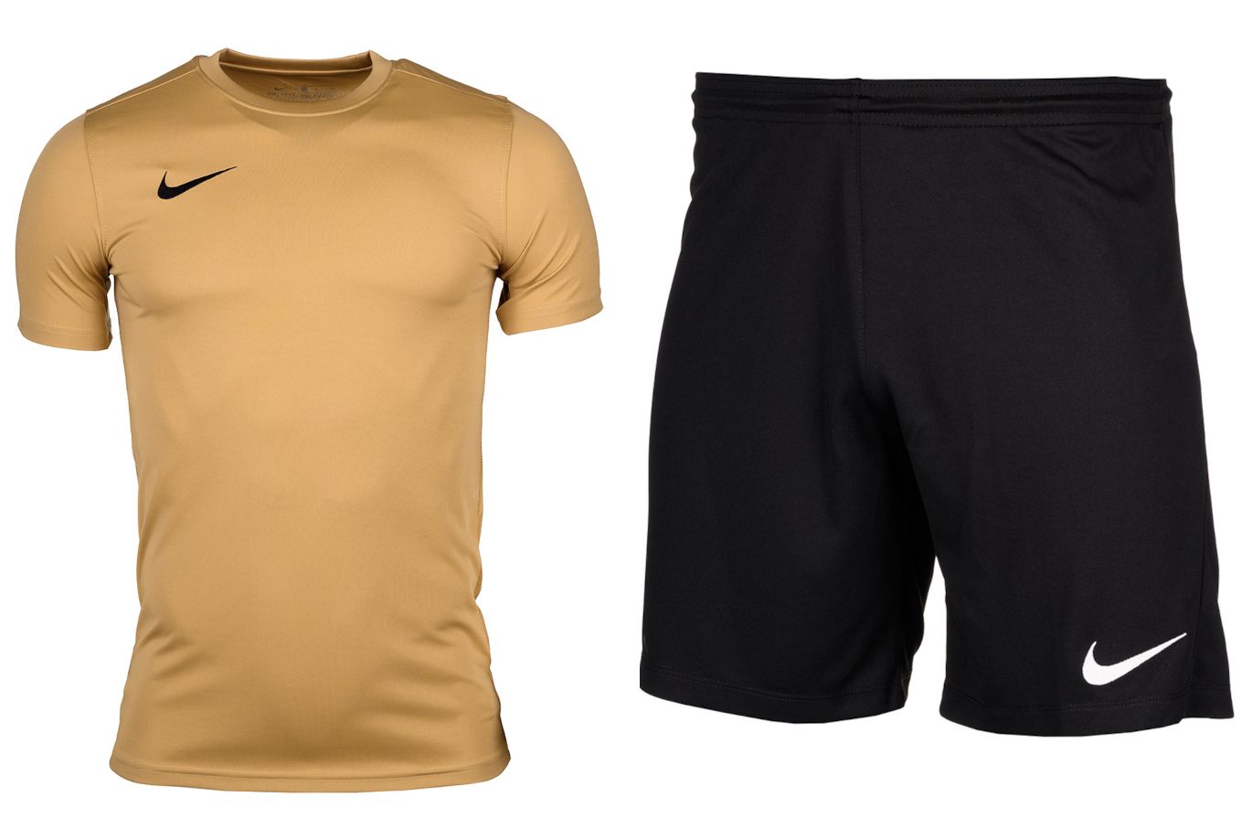 Nike dziecięcy strój sportowy koszulka spodenki Dry Park VII JSY SS BV6741 729/BV6865 010