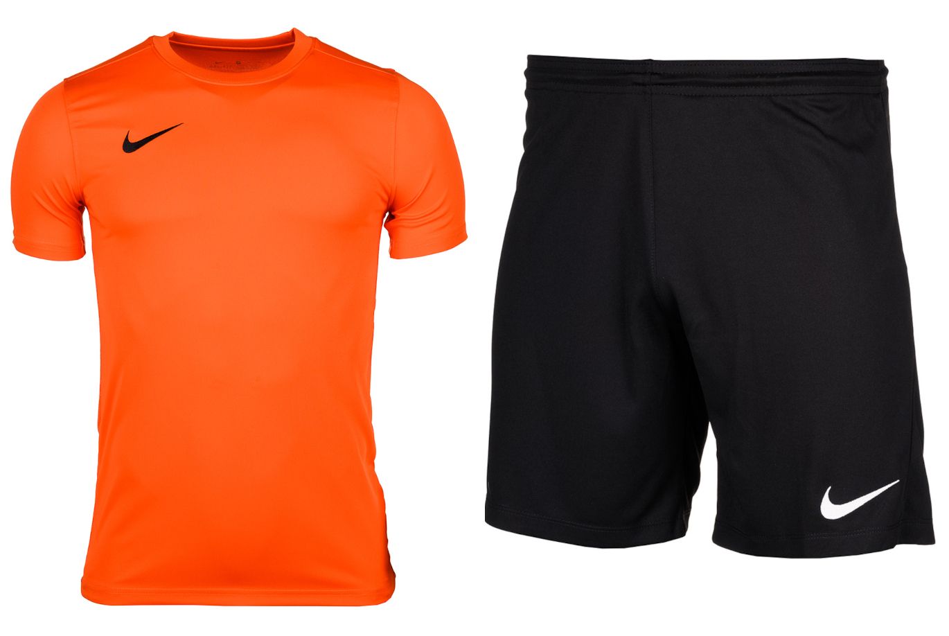 Nike dziecięcy strój sportowy koszulka spodenki Dry Park VII JSY SS BV6741 819/BV6865 010