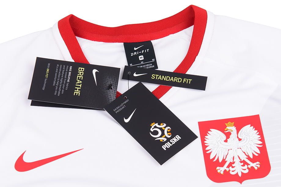 Nike Koszulka dla dzieci Reprezentacji Polski SS HM Junior 894013 100