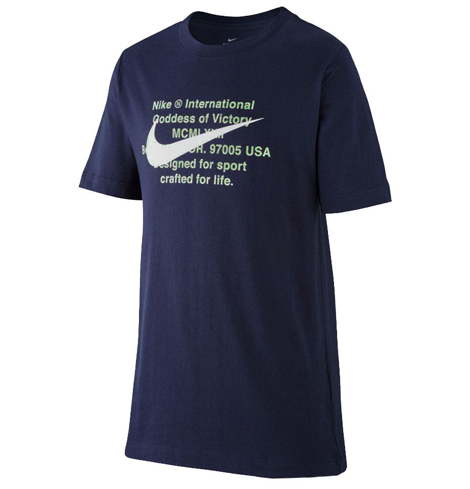 Nike Koszulka dla dzieci Tee Swoosh For Life CT2632 451 Nike Koszulka dla dzieci Tee Swoosh For Life CT2632 451