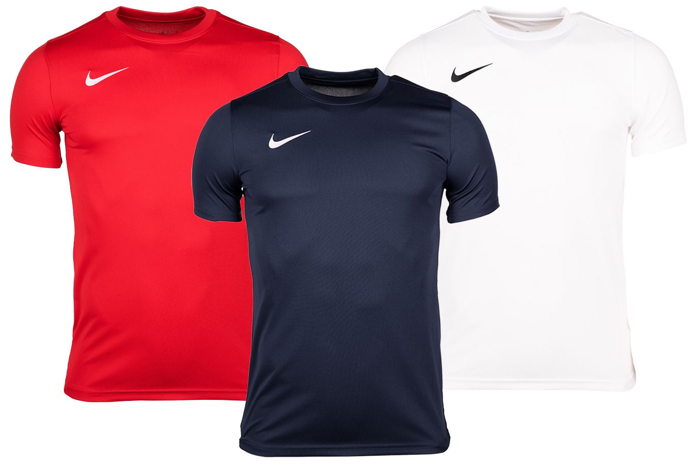 Nike Zestaw koszulek dziecięcych Dry Park VII JSY SS BV6741 410/657/100
