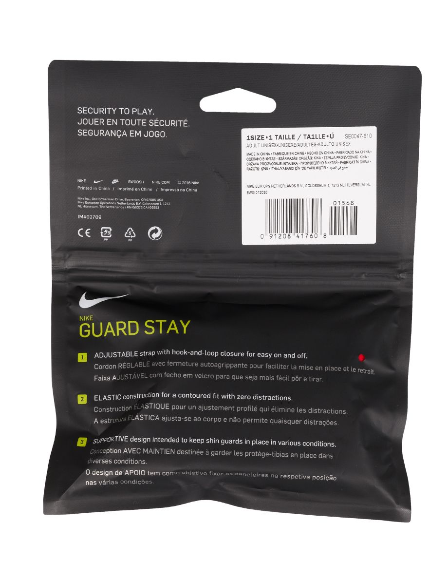 Nike Opaska na skarpety piłkarskie Guard Stay II SE0047 610