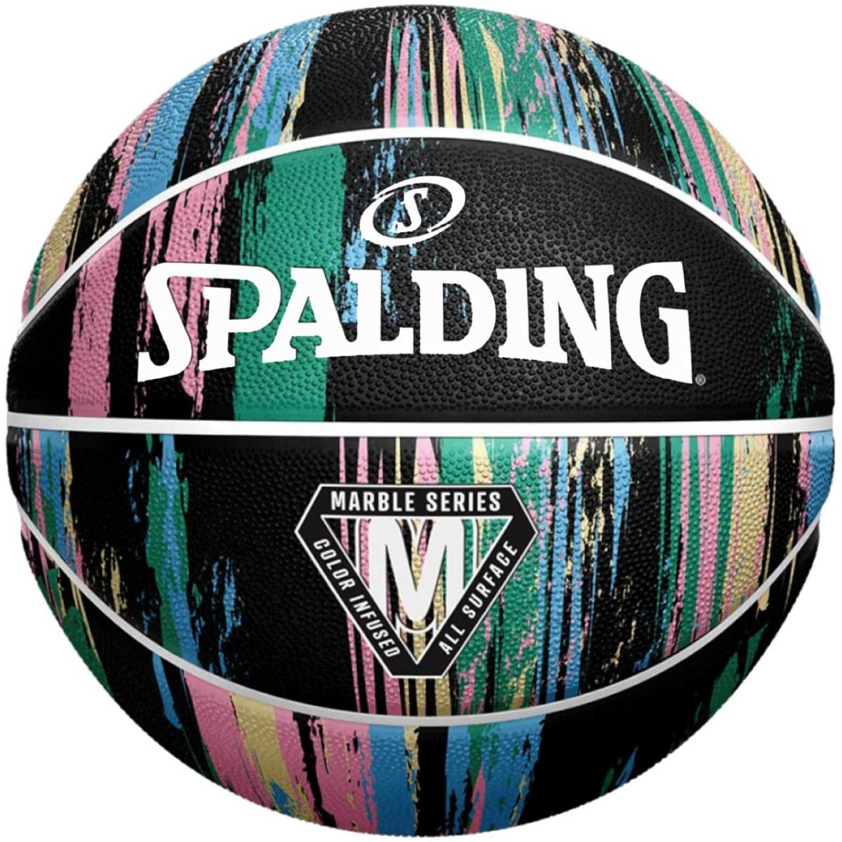 Spalding Piłka do Koszykówki Marble 84405Z roz.7