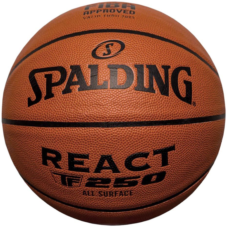 Spalding Piłka do koszykówki React TF-250 Logo Fiba 76967Z