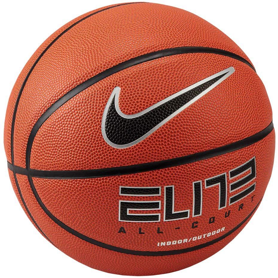 Nike Piłka koszykowa Elite All Court 8P 2.0 Deflated brązowa N100408885507