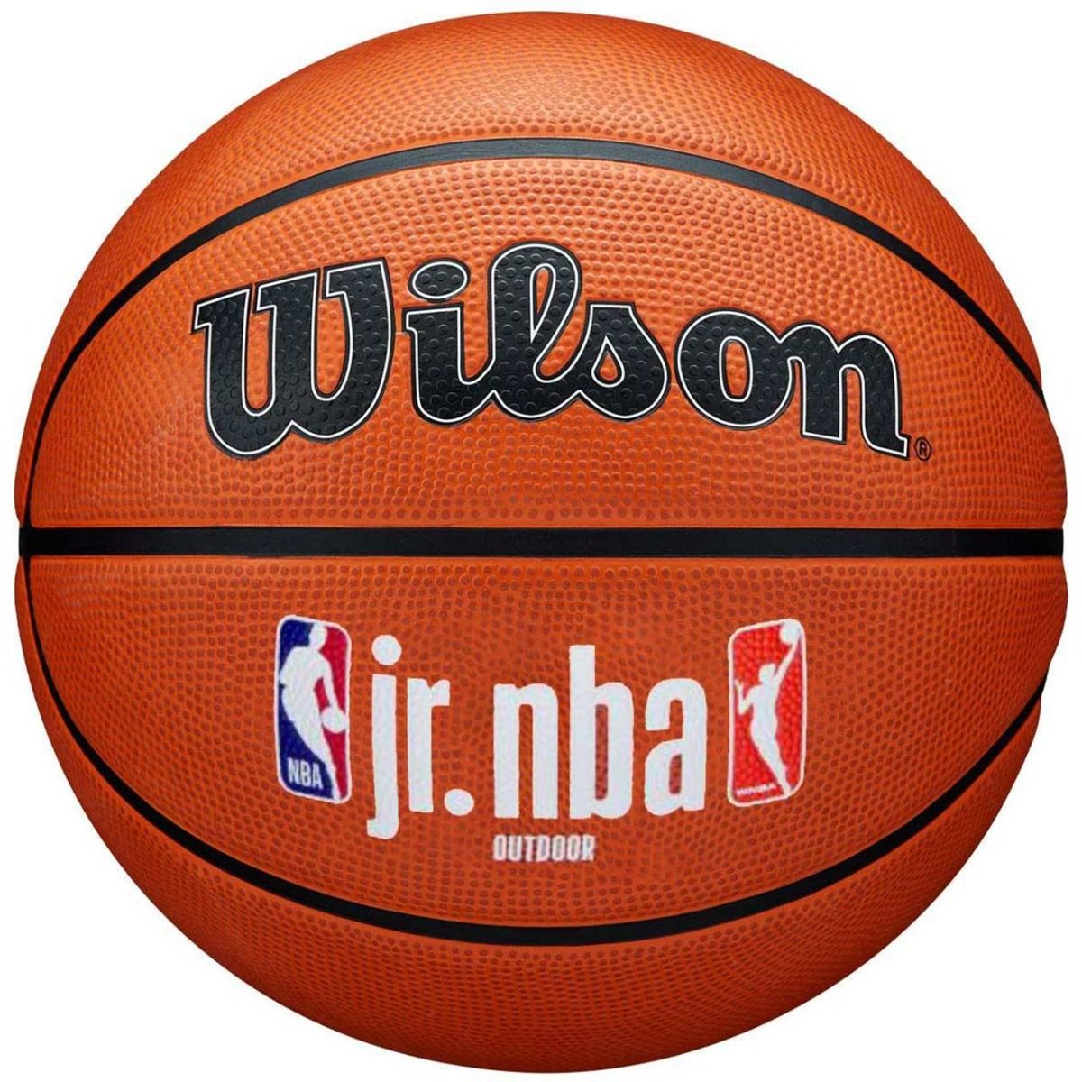 Wilson Piłka koszykowa JR NBA Logo Auth Outdoor WZ3011801XB6