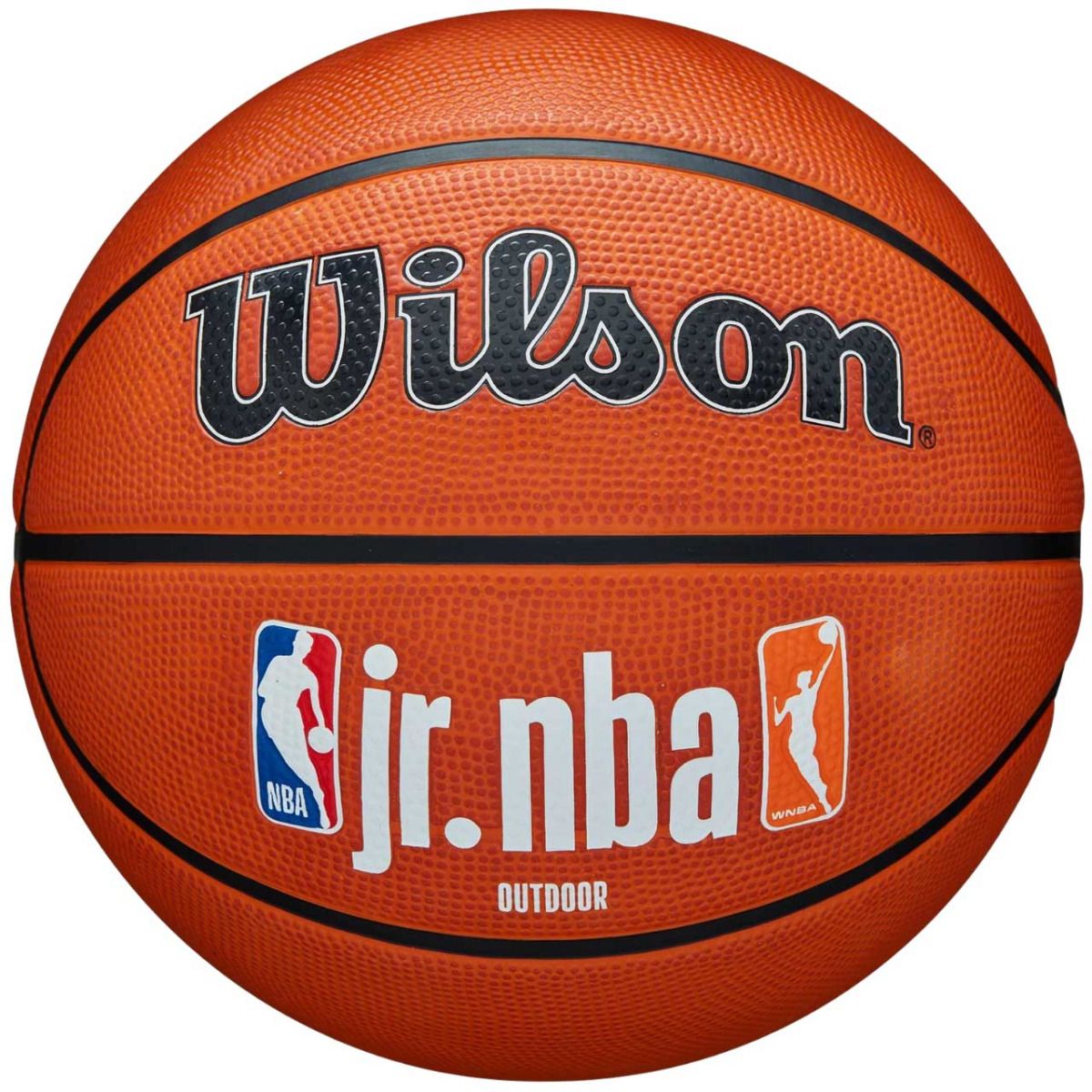 Wilson Piłka koszykowa JR NBA Logo Auth Outdoor WZ3011801XB7