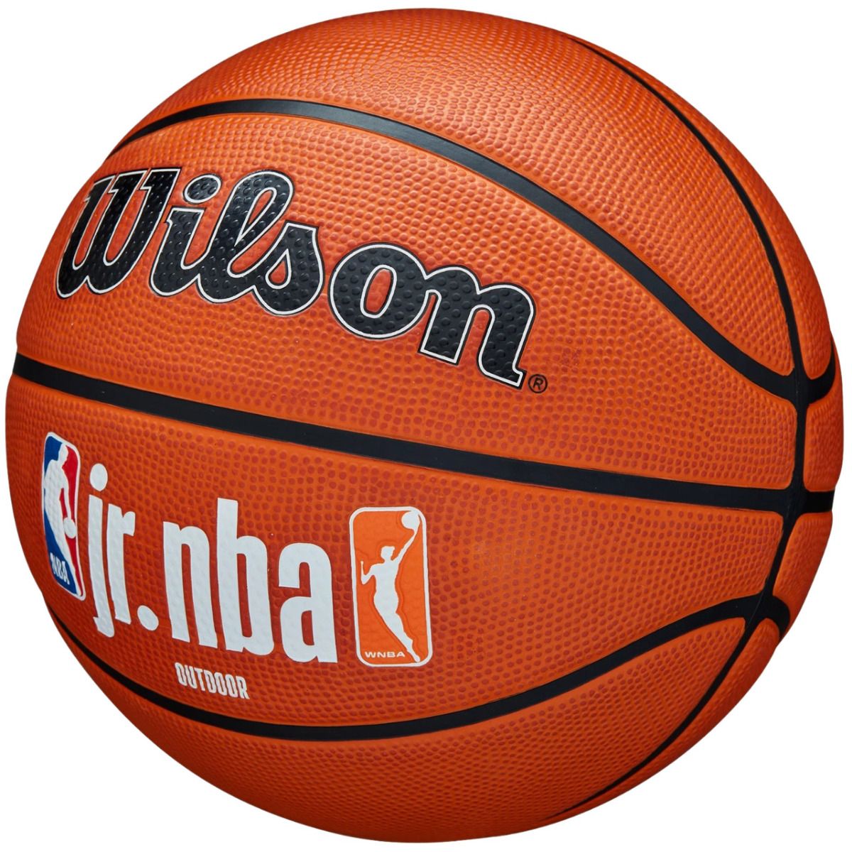 Wilson Piłka koszykowa JR NBA Logo Auth Outdoor WZ3011801XB7