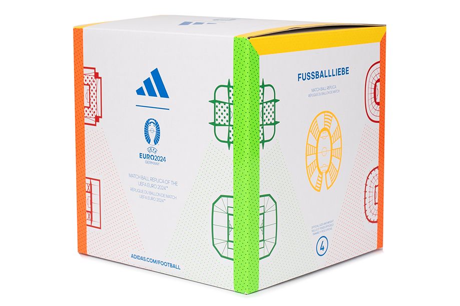 adidas Piłka nożna Euro24 League Box IN9369