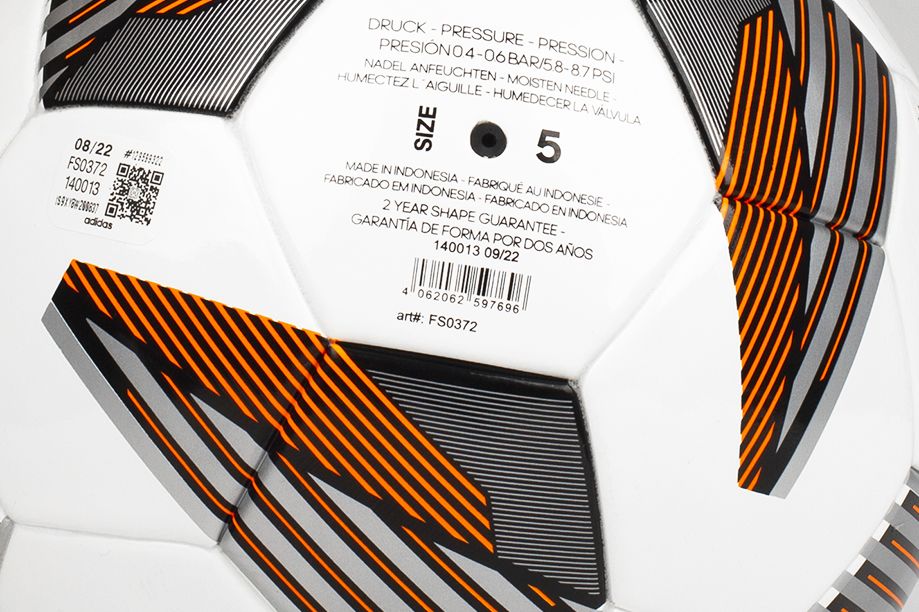 adidas Piłka nożna Tiro League J350 FS0372 adidas Piłka nożna Tiro League J350 FS0372
