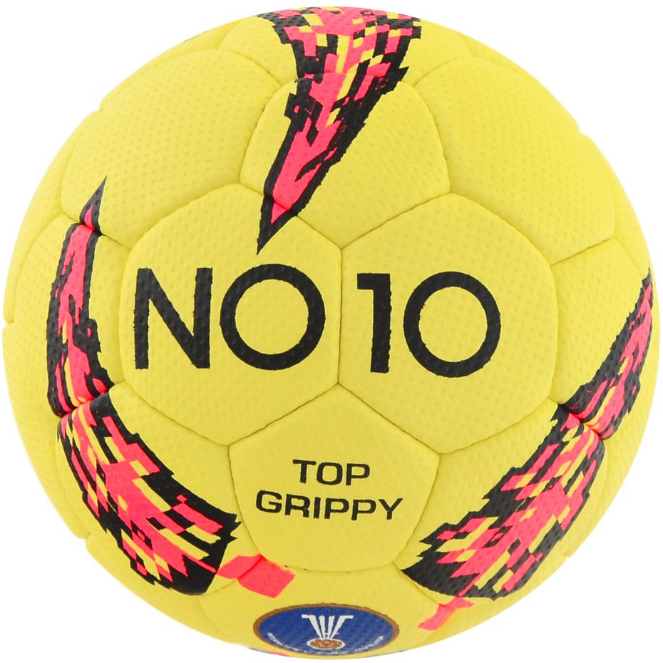 NO10 Piłka ręczna Top Grippy 0 żółta 56047-0