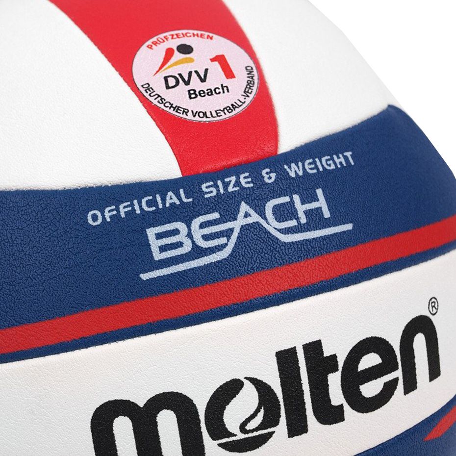 Molten Piłka siatkowa plażowa V5B5000-DE FIVB DVV1