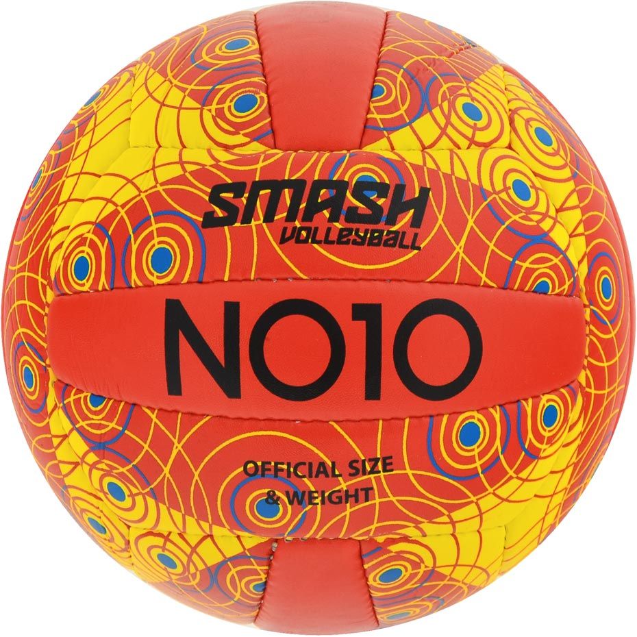 NO10 Piłka siatkowa Smash Red 56063 C