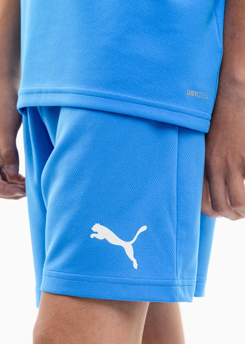 PUMA dziecięcy strój sportowy koszulka spodenki teamRISE Jersey Jr 704938 02/704943 02