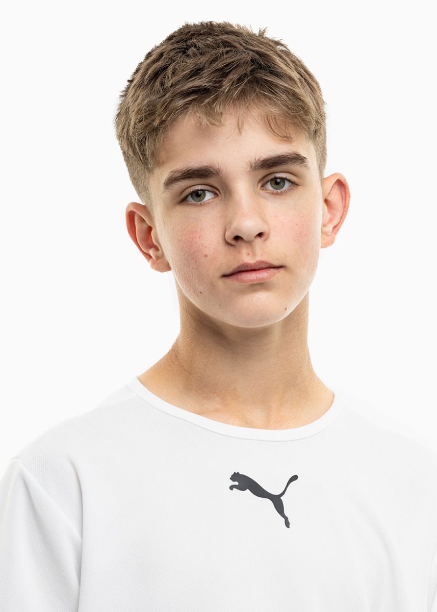 PUMA dziecięcy strój sportowy koszulka spodenki teamRISE Jersey Jr 704938 04/704943 03 PUMA dziecięcy strój sportowy koszulka spodenki teamRISE Jersey Jr 704938 04/704943 03