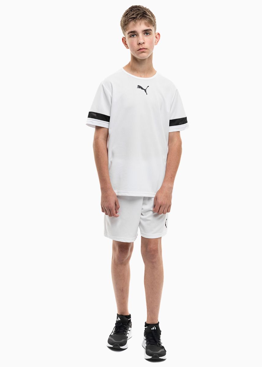 PUMA dziecięcy strój sportowy koszulka spodenki teamRISE Jersey Jr 704938 04/704943 03 PUMA dziecięcy strój sportowy koszulka spodenki teamRISE Jersey Jr 704938 04/704943 03