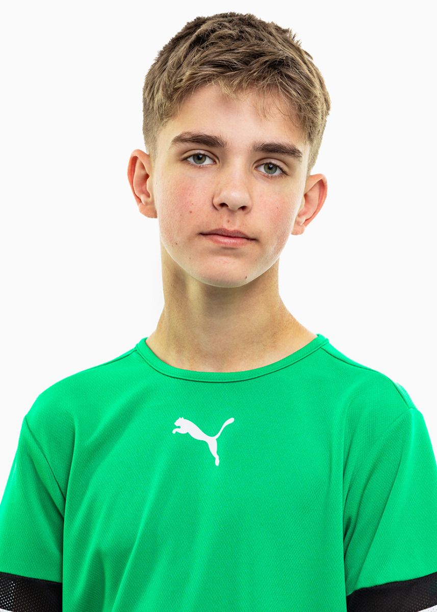 PUMA dziecięcy strój sportowy koszulka spodenki teamRISE Jersey Jr 704938 05/704943 05 PUMA dziecięcy strój sportowy koszulka spodenki teamRISE Jersey Jr 704938 05/704943 05