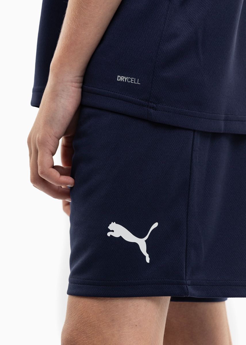 PUMA dziecięcy strój sportowy koszulka spodenki teamRISE Jersey Jr 704938 06/704943 06