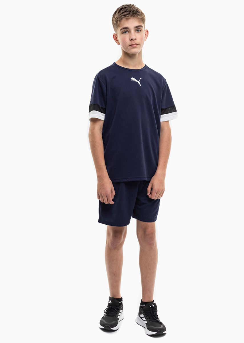 PUMA dziecięcy strój sportowy koszulka spodenki teamRISE Jersey Jr 704938 06/704943 06