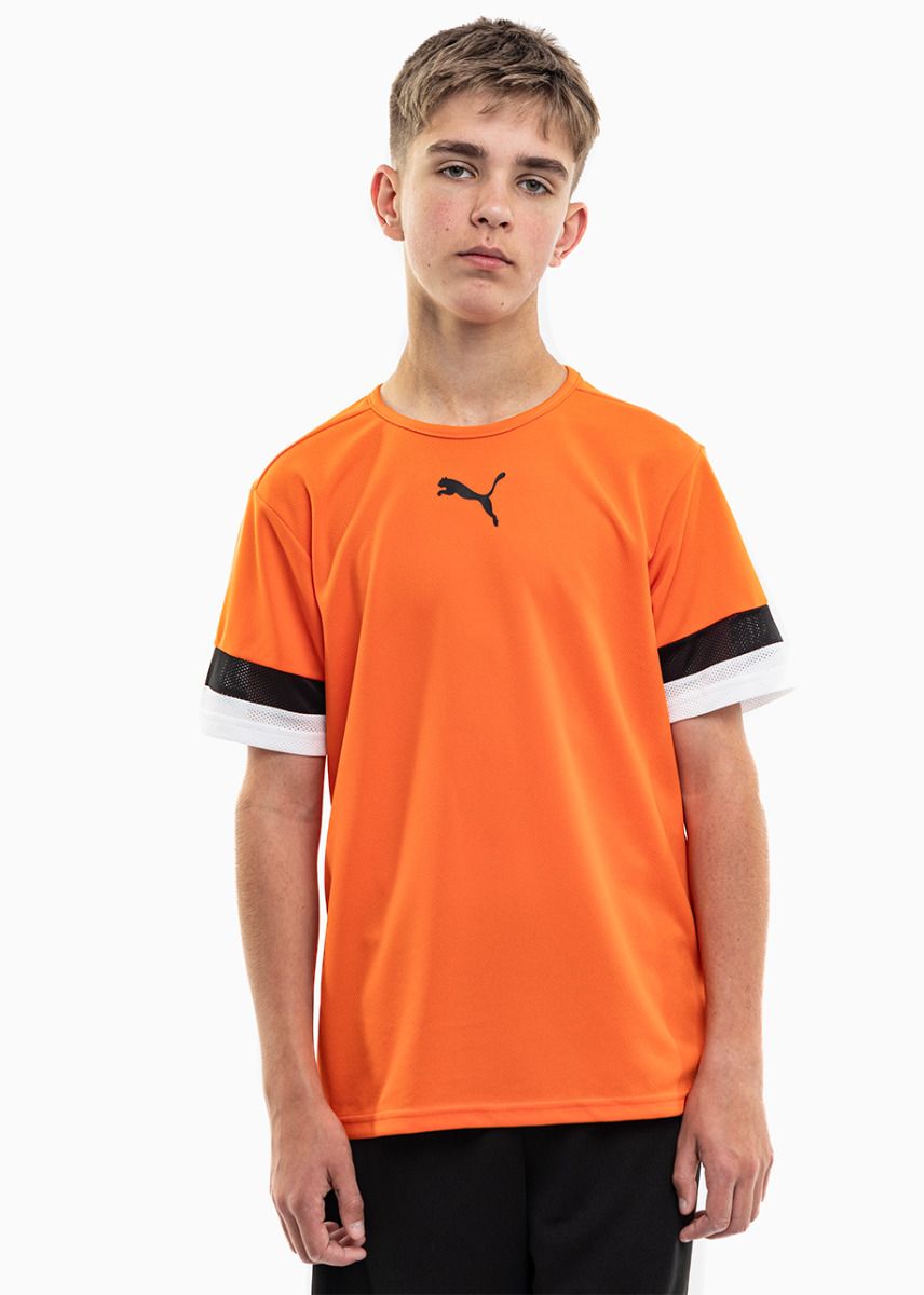 PUMA dziecięcy strój sportowy koszulka spodenki teamRISE Jersey Jr 704938 08/704943 04 PUMA dziecięcy strój sportowy koszulka spodenki teamRISE Jersey Jr 704938 08/704943 04