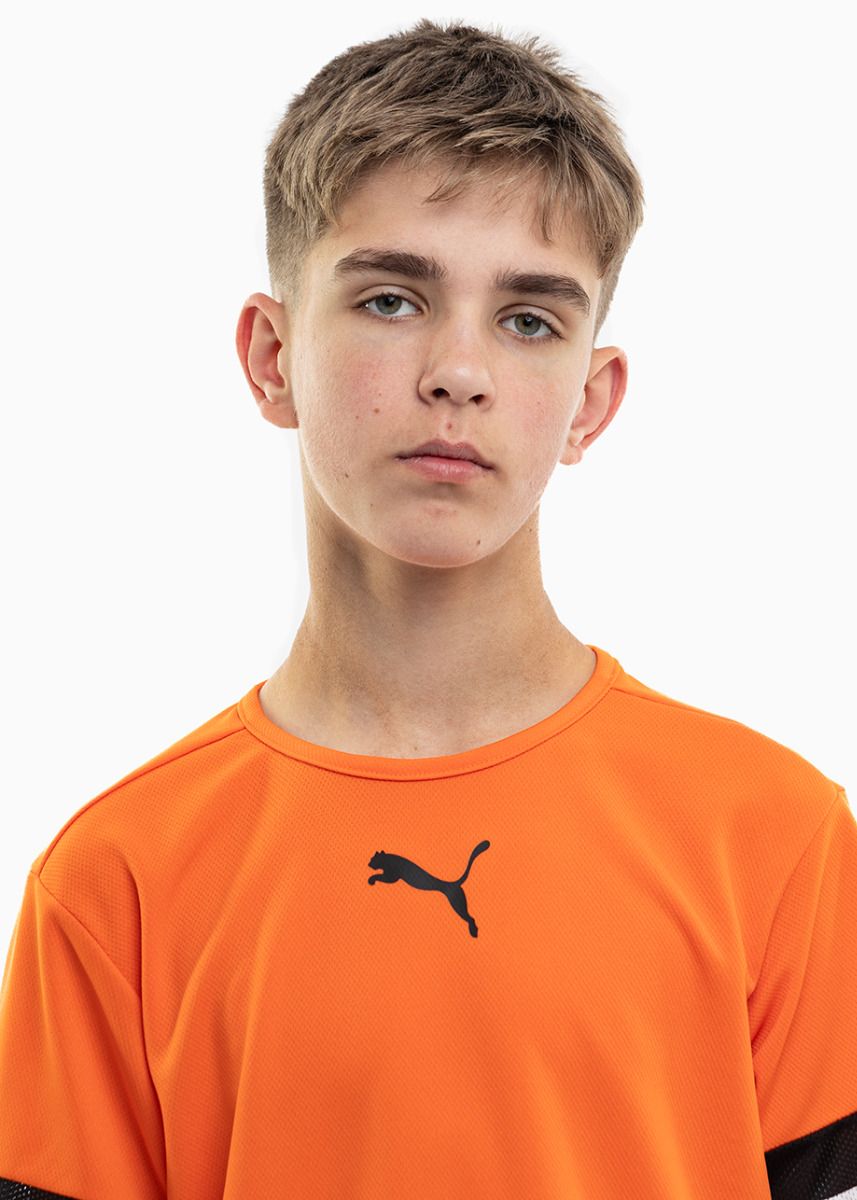 PUMA dziecięcy strój sportowy koszulka spodenki teamRISE Jersey Jr 704938 08/704943 04 PUMA dziecięcy strój sportowy koszulka spodenki teamRISE Jersey Jr 704938 08/704943 04