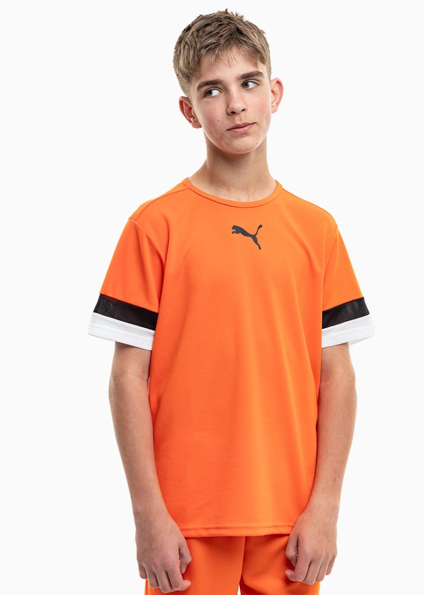 PUMA dziecięcy strój sportowy koszulka spodenki teamRISE Jersey Jr 704938 08/704943 08
