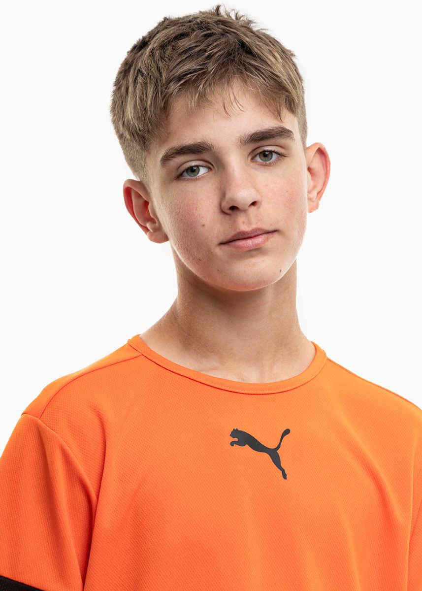 PUMA dziecięcy strój sportowy koszulka spodenki teamRISE Jersey Jr 704938 08/704943 08