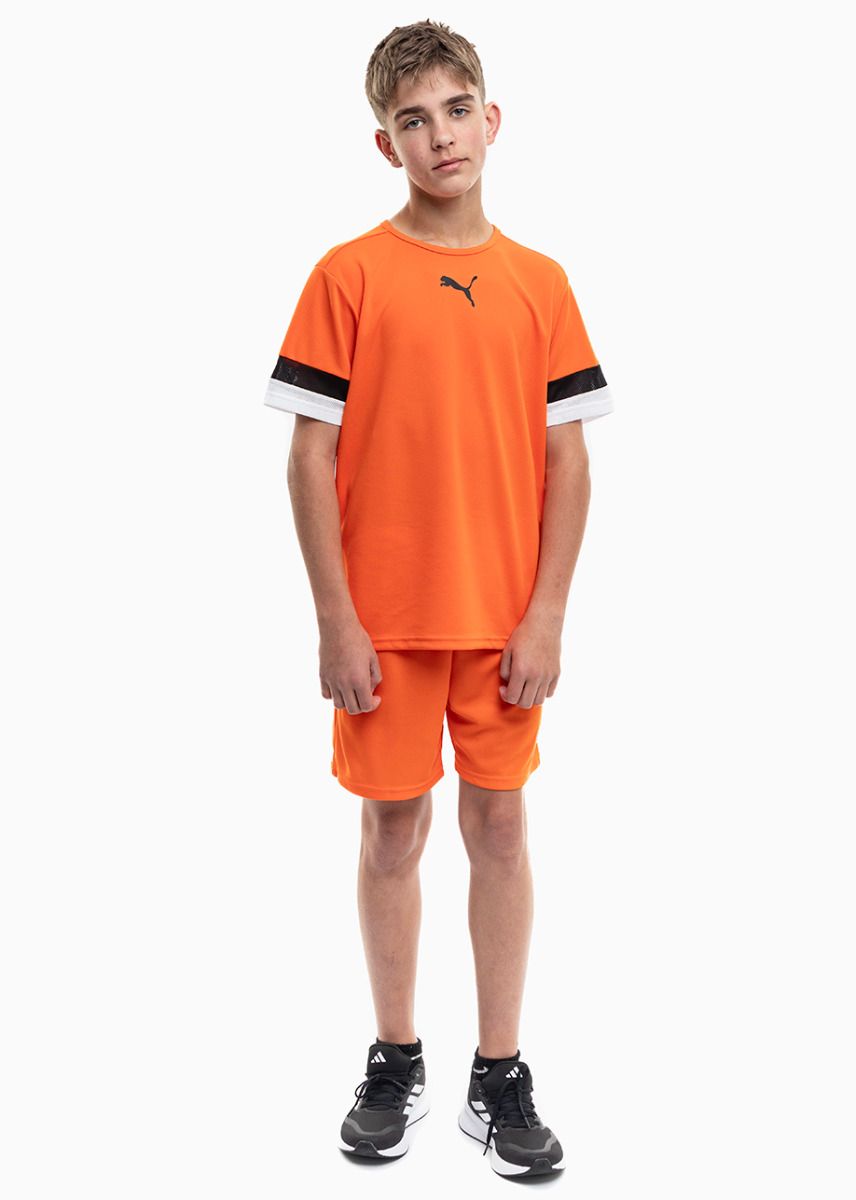 PUMA dziecięcy strój sportowy koszulka spodenki teamRISE Jersey Jr 704938 08/704943 08