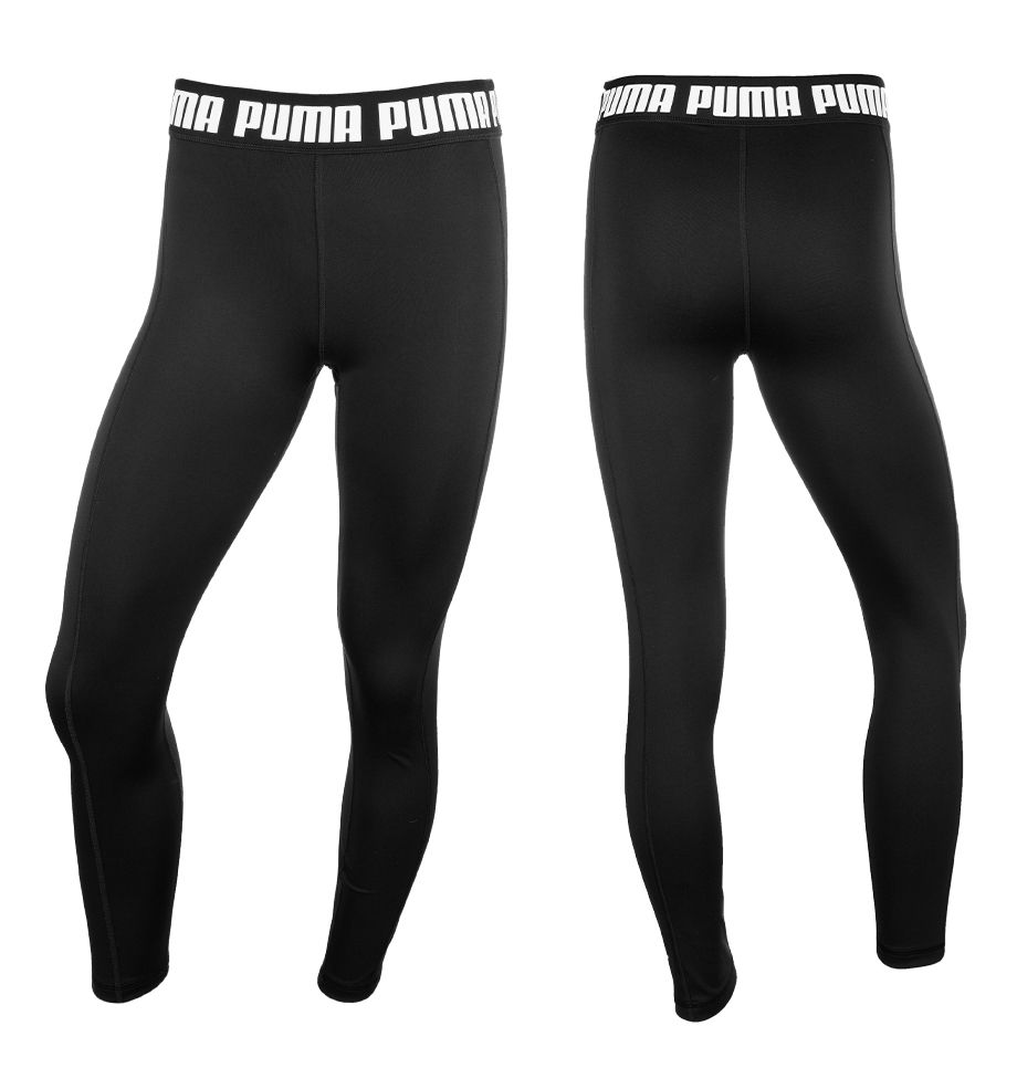 Legginsy damskie Puma HER High-Waist - Czarne legginsy Puma, bez wzorów, z  podwyższonym stanem. Za 157,90 zł. - Legginsy - Odzież damska - Moda w
