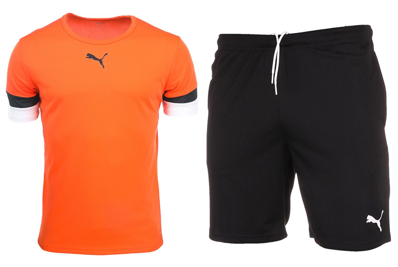 PUMA męski strój sportowy koszulka spodenki teamRISE Jersey 704932 08/704942 04