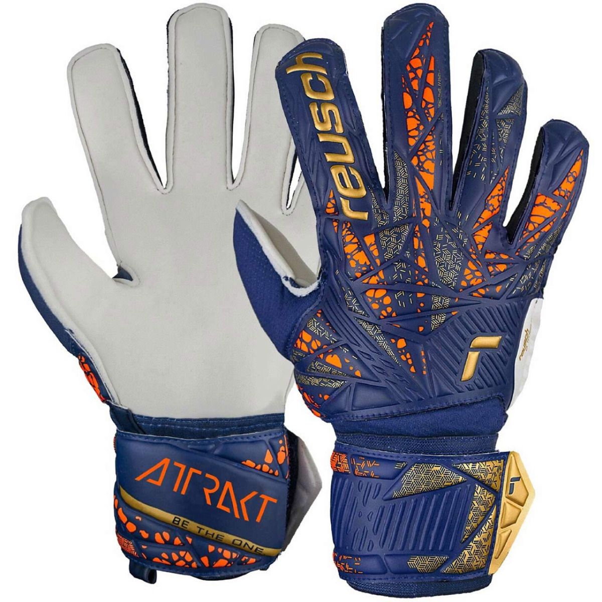 Reusch Rękawice bramkarskie Attrakt Solid Junior 5472515 4410