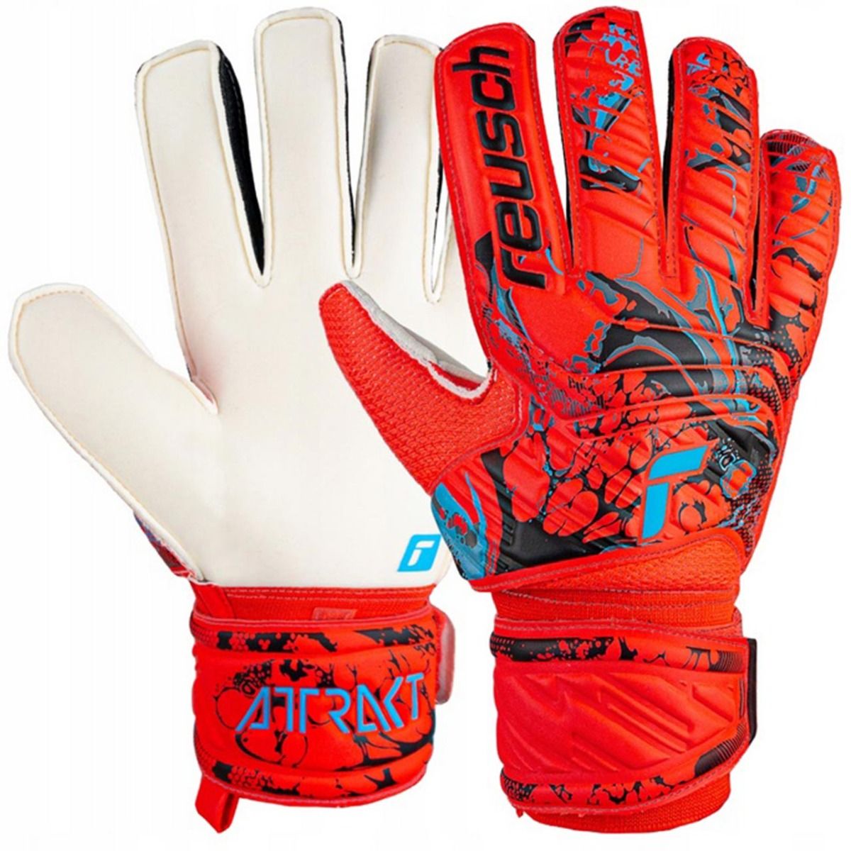 Reusch Rękawice bramkarskie Attrakt Solid 5370515 3334 Reusch Rękawice bramkarskie Attrakt Solid 5370515 3334
