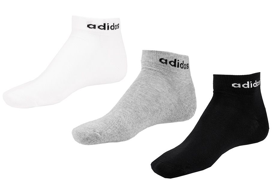 adidas Skarpety Linear Ankle Socks Cushioned Socks 3p IC1304 adidas Skarpety Linear Ankle Socks Cushioned Socks 3p IC1304