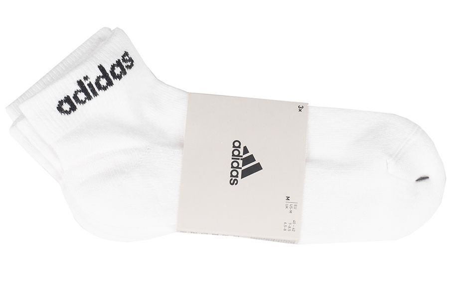 adidas Skarpety Linear Ankle Socks Cushioned Socks 3p HT3457