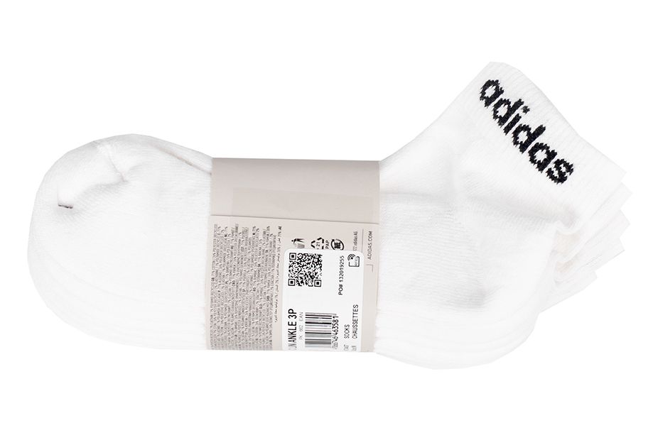 adidas Skarpety Linear Ankle Socks Cushioned Socks 3p HT3457