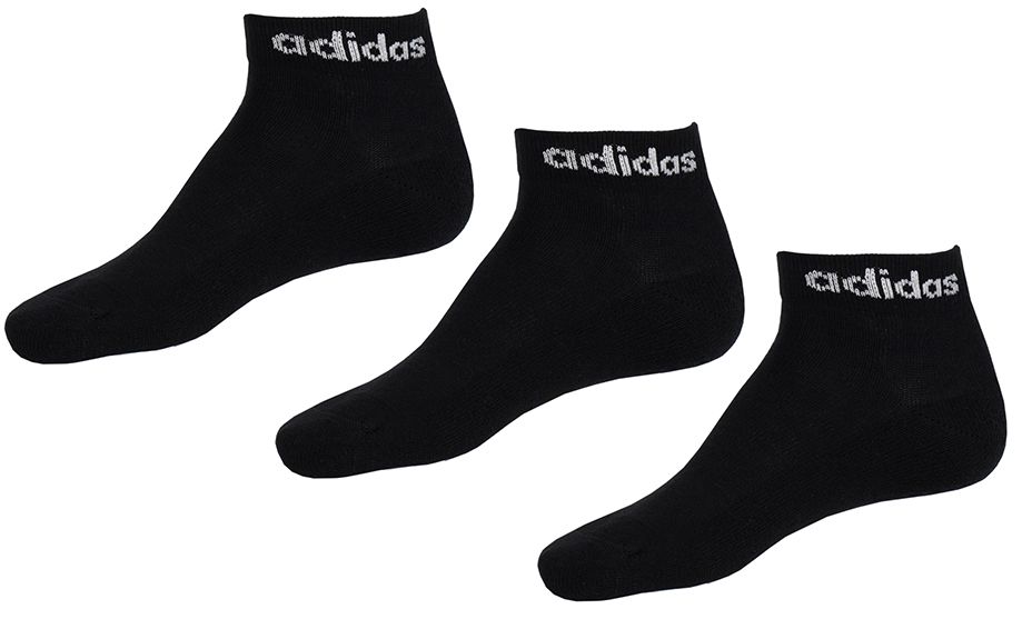 adidas Skarpety Linear Ankle Socks Cushioned Socks 3p IC1303