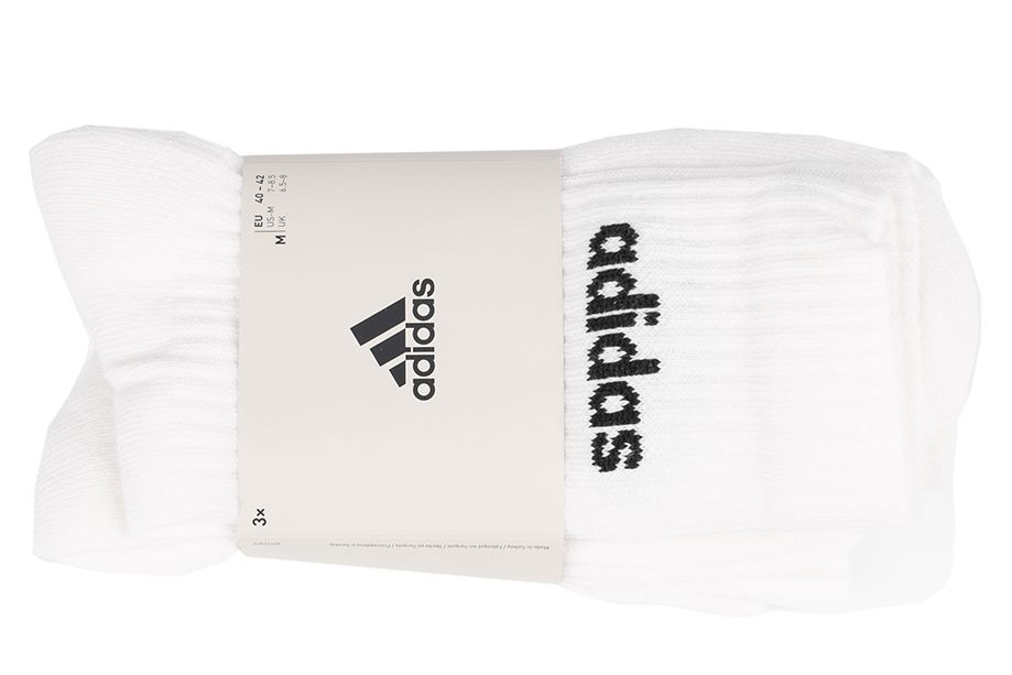 adidas Skarpety Linear Crew Cushioned Socks 3P HT3455