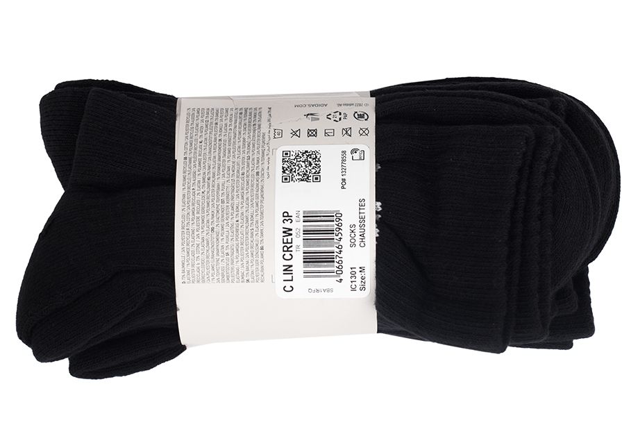 adidas Skarpety Linear Crew Cushioned Socks 3P IC1301