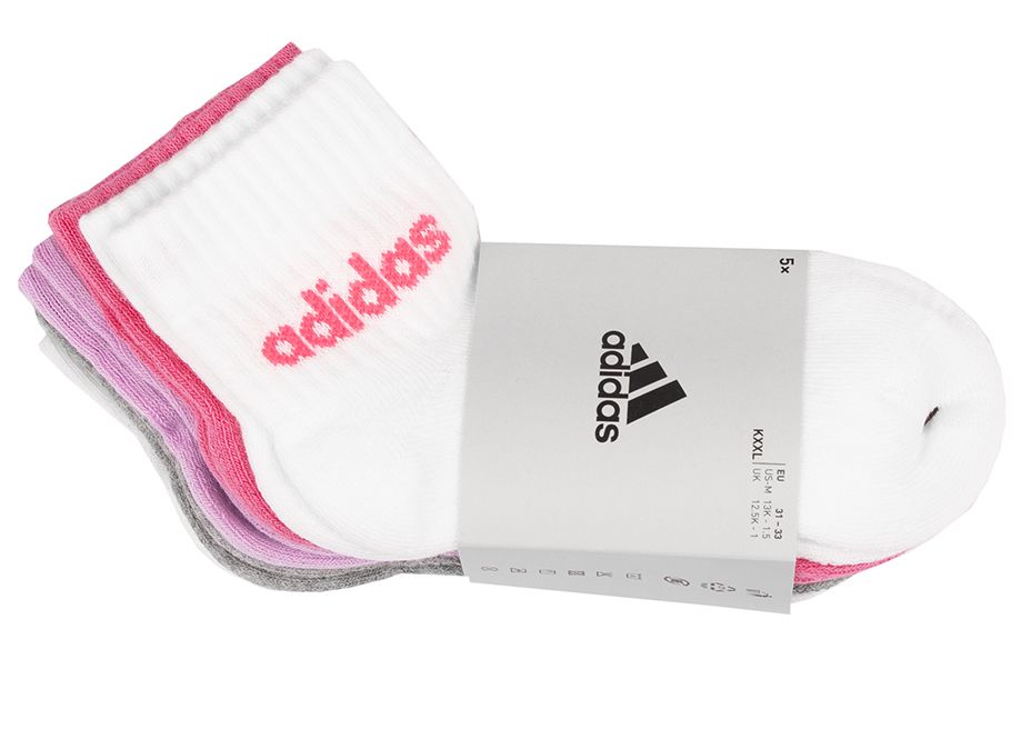 adidas Skarpety dla dzieci Linear Ankle Kids 5p IR8229