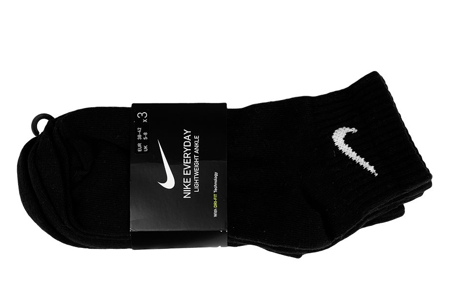 Nike Skarpety Everyday Lightweight Ankle 3PR SX7677 010